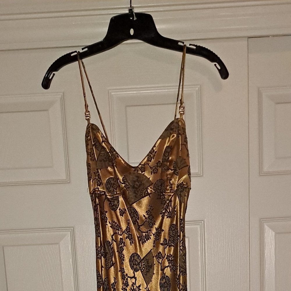 Hugo Buscati - Asian Inspired Gold & Black Dress
